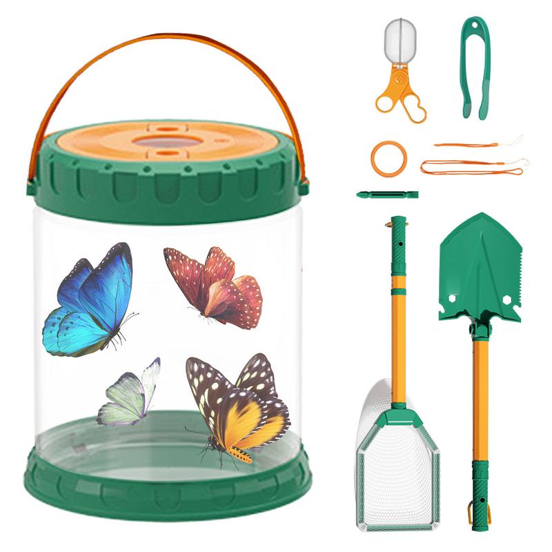 Outdoor Adventure Toys For Kids - Retractable Critter Catcher Kids Butterfly Catcher