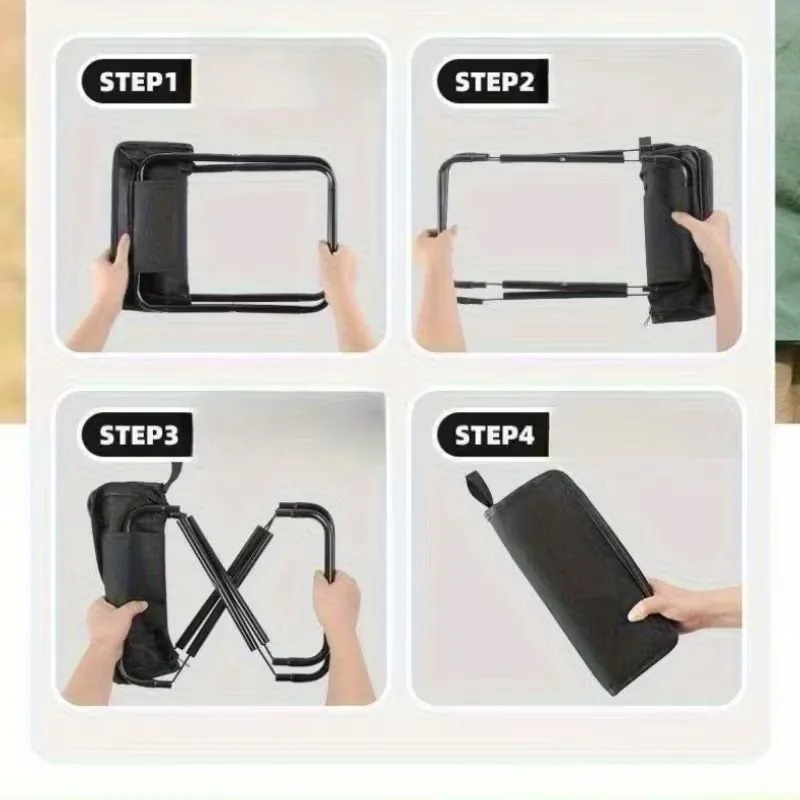 Portable Foldable Backpack Sto - Outdoor Adventure With No Backpack recension och pris