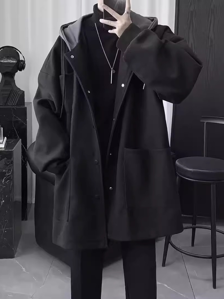 Wool Blend Coat Long Mans Clim - Outdoor Adventure Hobbies recension och pris