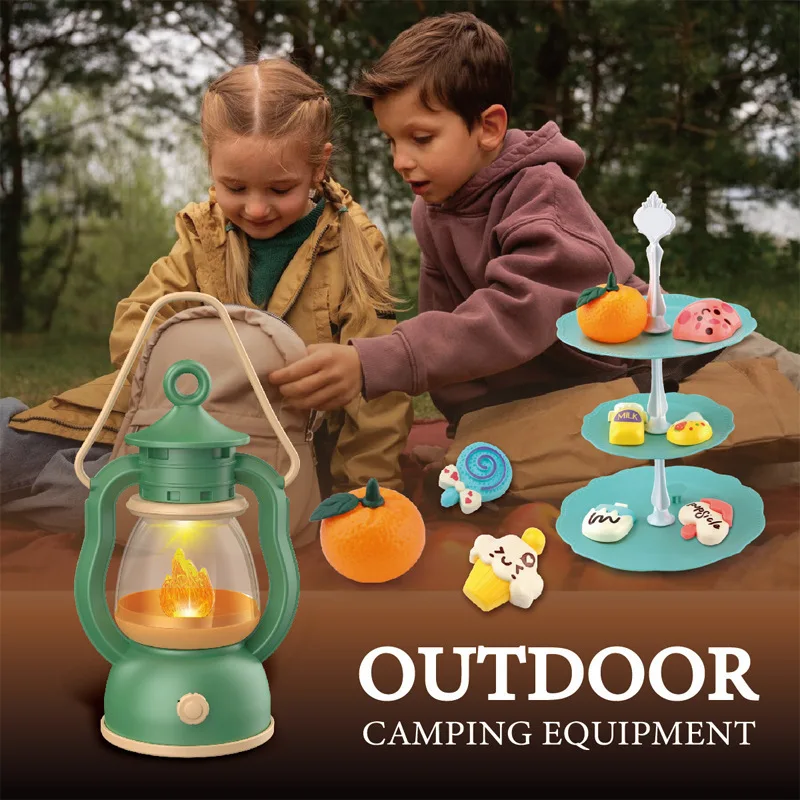 Kids Camping Tent Set Simulate - Outdoor Adventure Toys For Kids recension och pris
