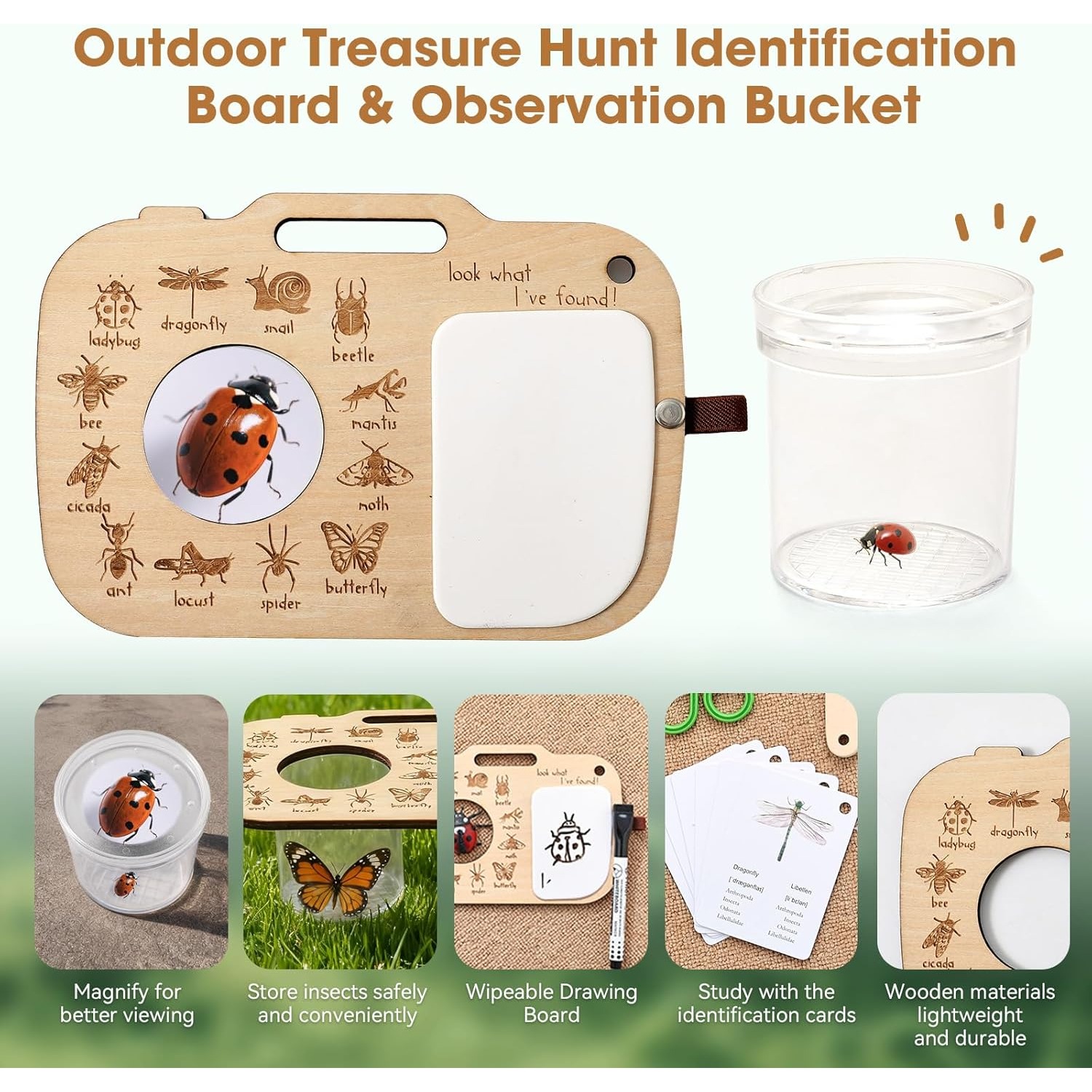 Bug Catcher Kit for Kids with  - Outdoor Adventure Toys For Kids recension och pris